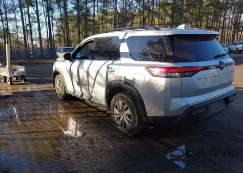 2024 Nissan Pathfinder Sv Fwd from USA, damaged, VIN 5N1DR3BA9RC278773